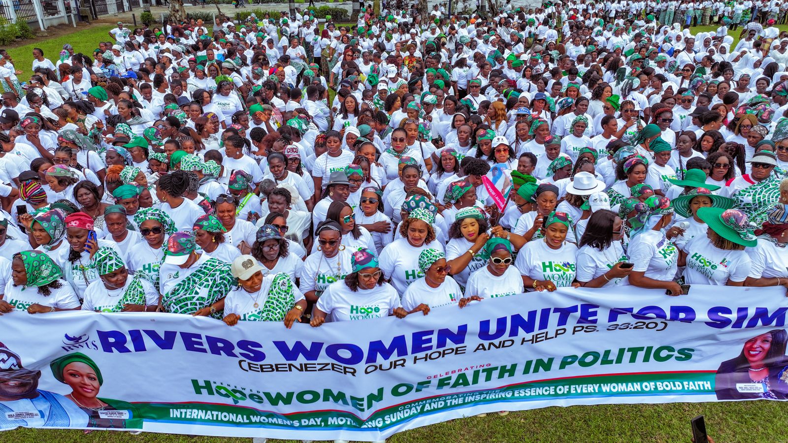 Women In Port Harcourt Rally Support For Tinubu