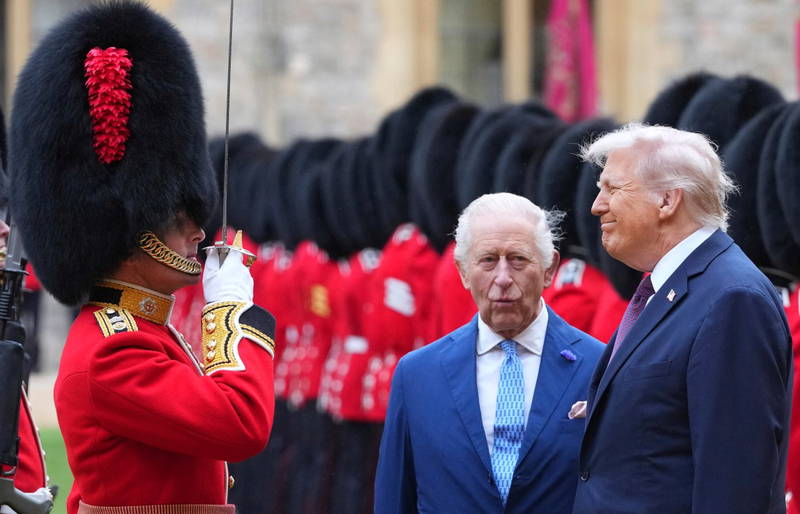 Trump Receives Royal Treatment on UK State Visit
