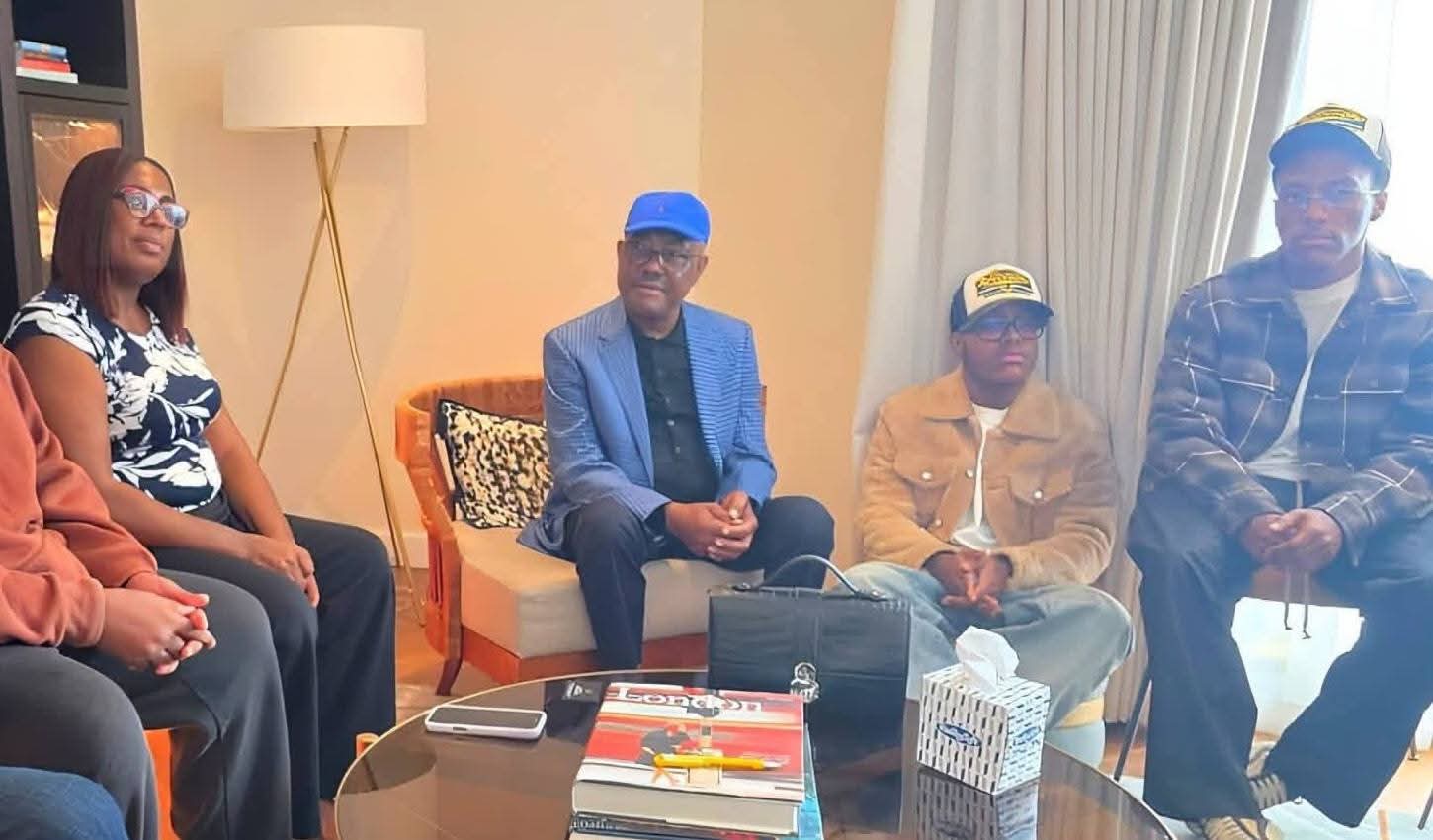 Wike Leads Rivers Delegation to London to Condole Mpigi Family, Hails Late Senator as Loyal Ally