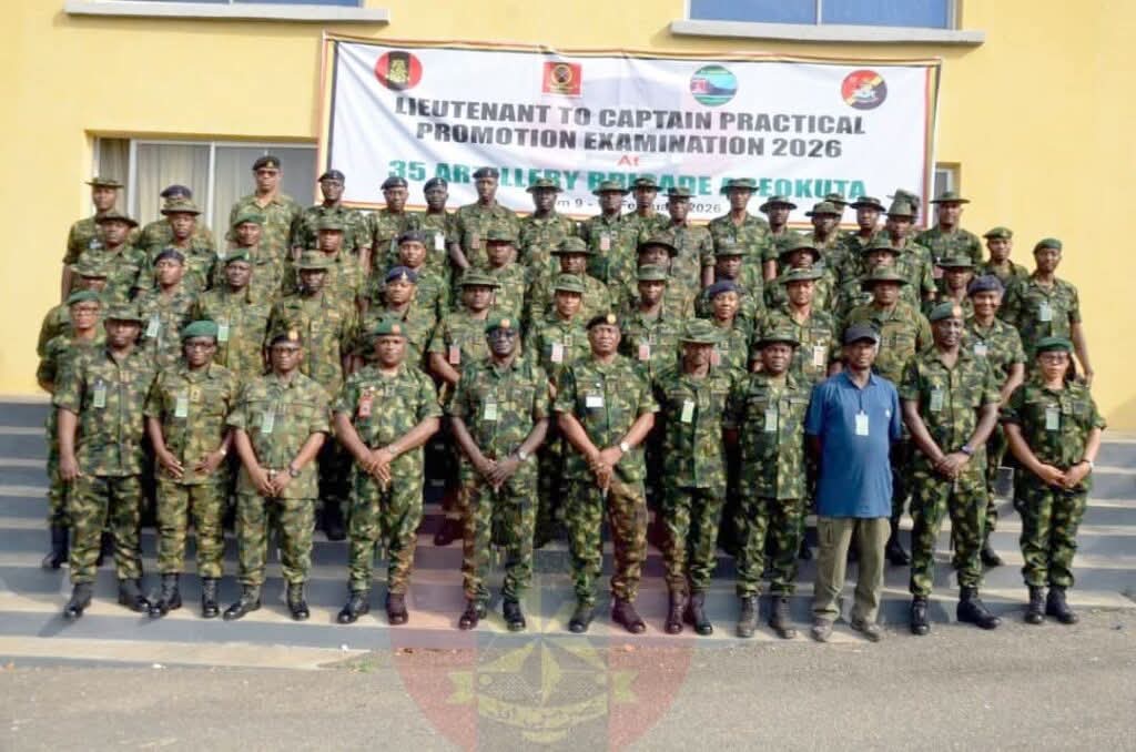 364 Army Officers Begin Lieutenant-to-Captain Promotion Exam