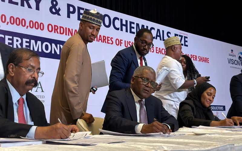 Dangote Refinery IPO Buzz Wipes N1.88tn Off Stock Market