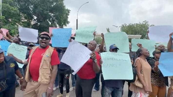 FCTA Workers, NLC Picket Industrial Court, Demand Wike’s Sack Amid Strike