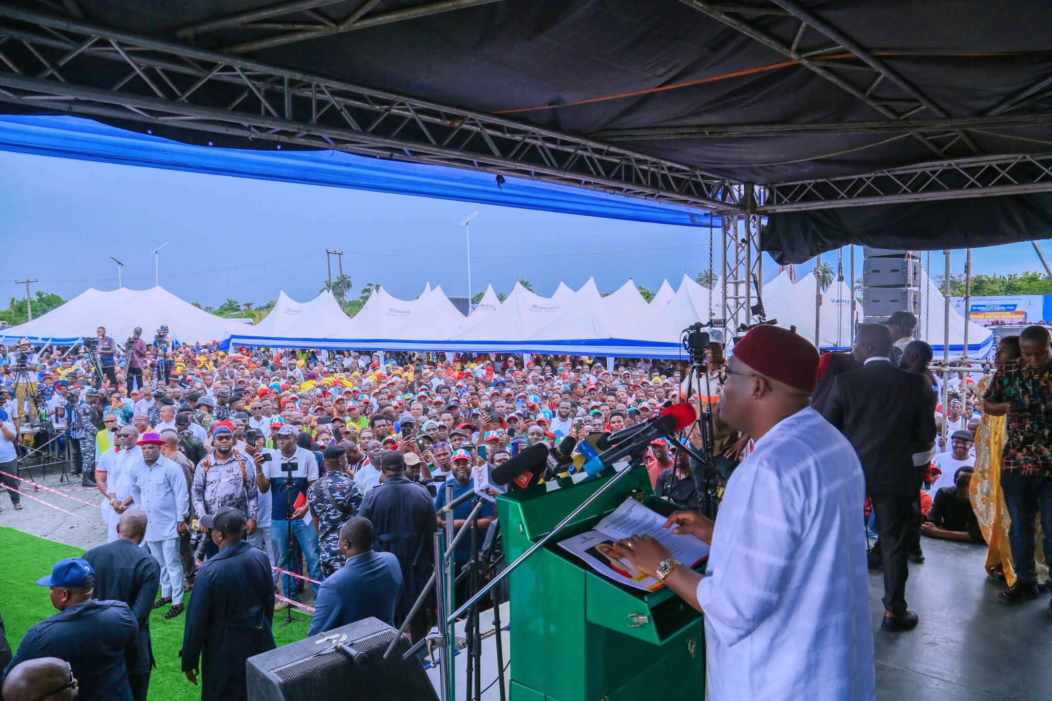 Gov. Fubara Urges Loyalists To Support Tinubu's Re-Election