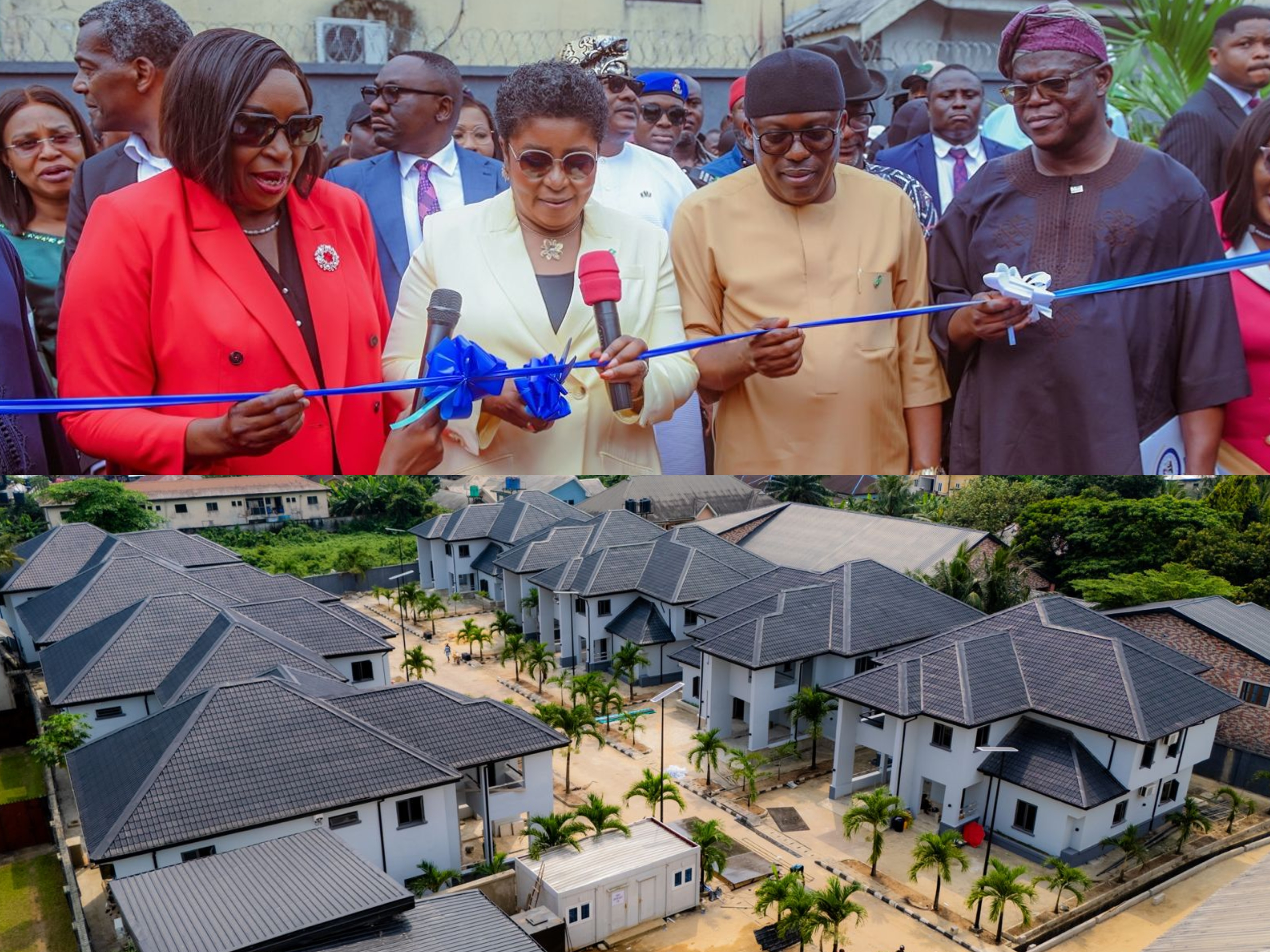 Gov. Fubara Commissions First-Ever Permanent Secretaries' Quarters To Elevate Staff Welfare