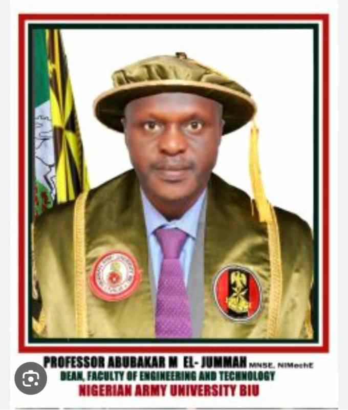 Abducted Army University Dean Dies in Boko Haram Captivity