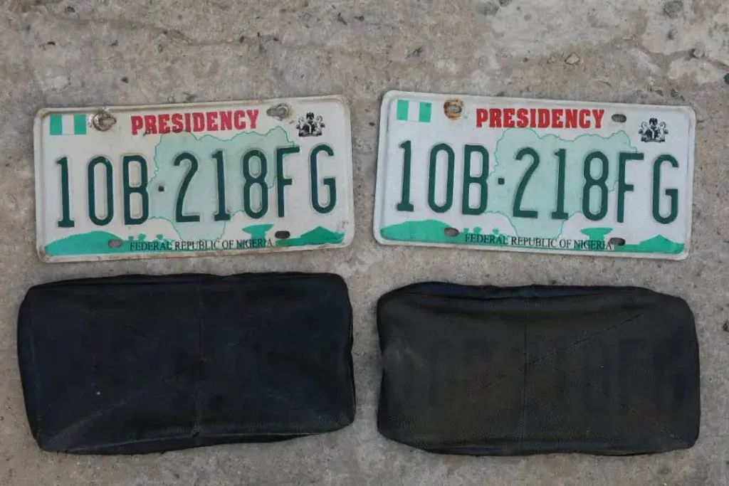 Man Arrested in Abuja Over Fake Presidency Plate