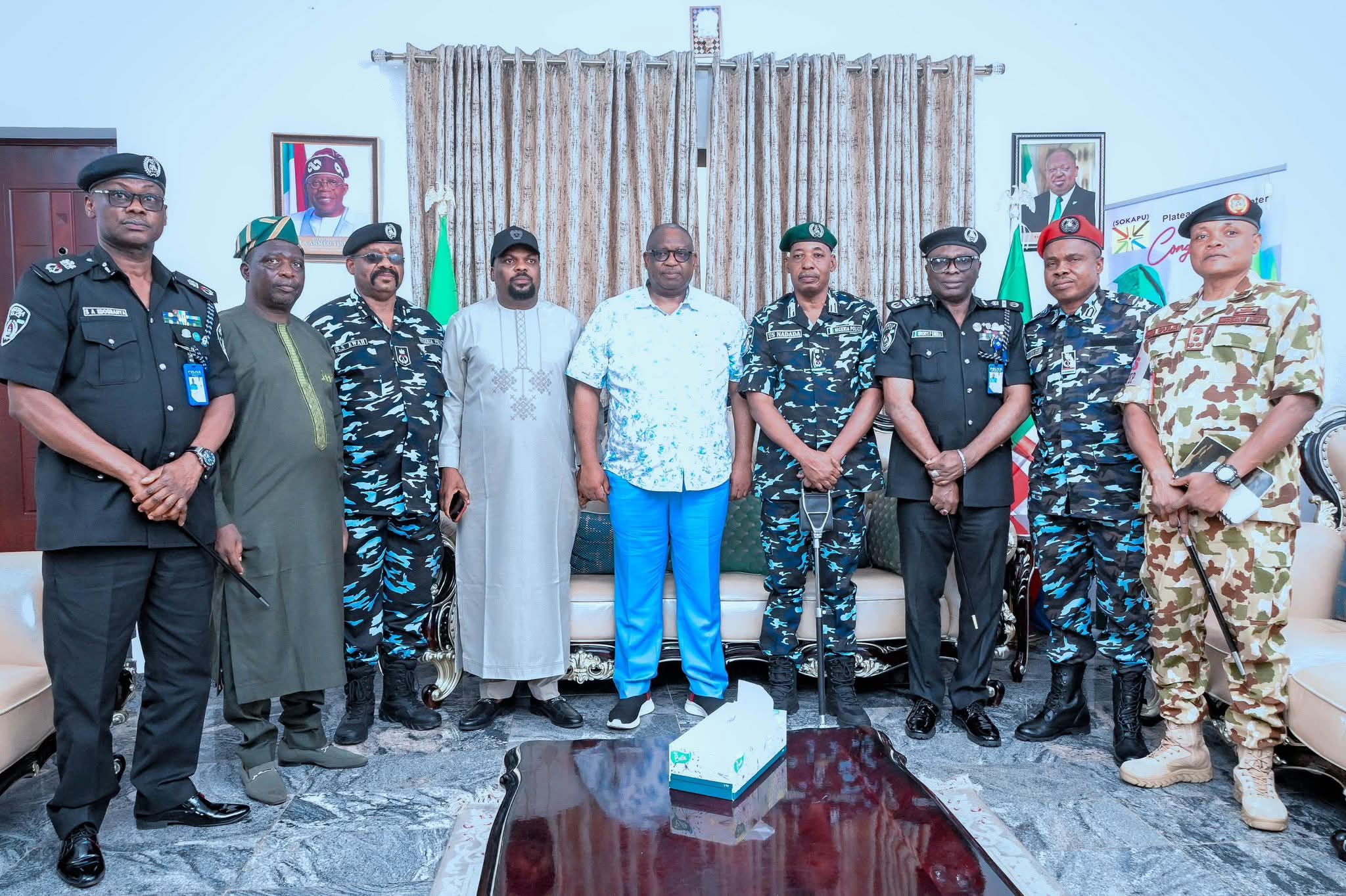 Plateau Moves to Tackle ‘Urban Terrorism’ as Mutfwang, Police Step Up Joint Security Operations