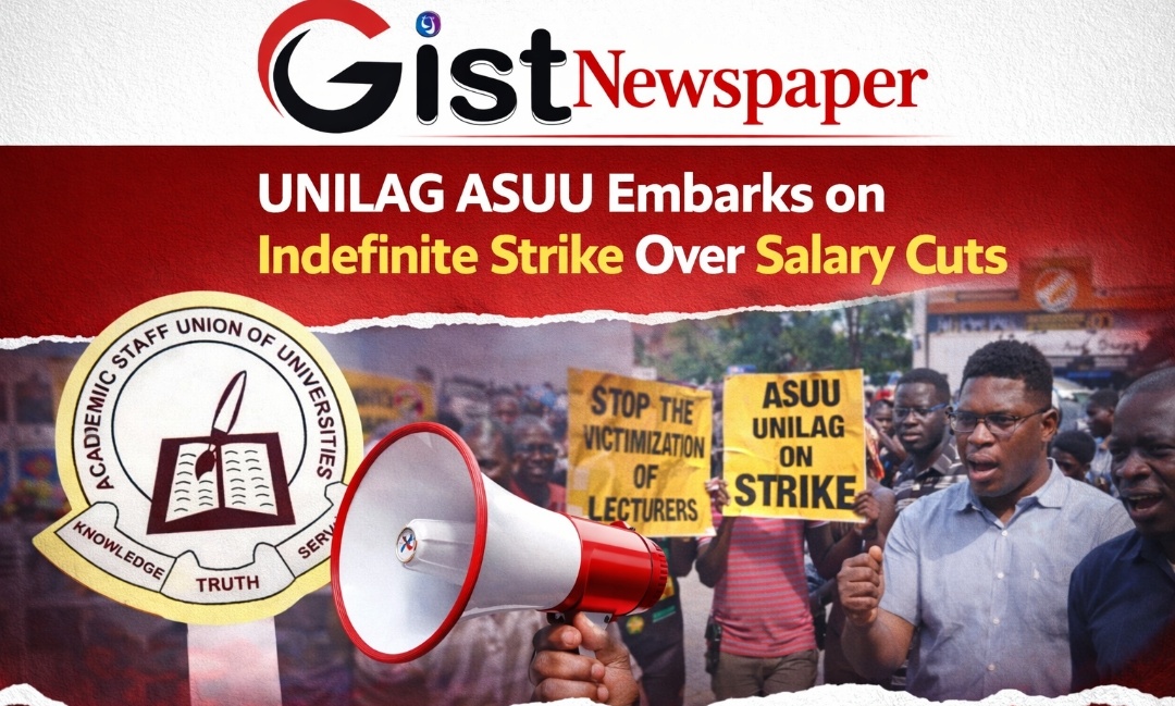 UNILAG ASUU Embarks on Indefinite Strike Over Salary Cuts
