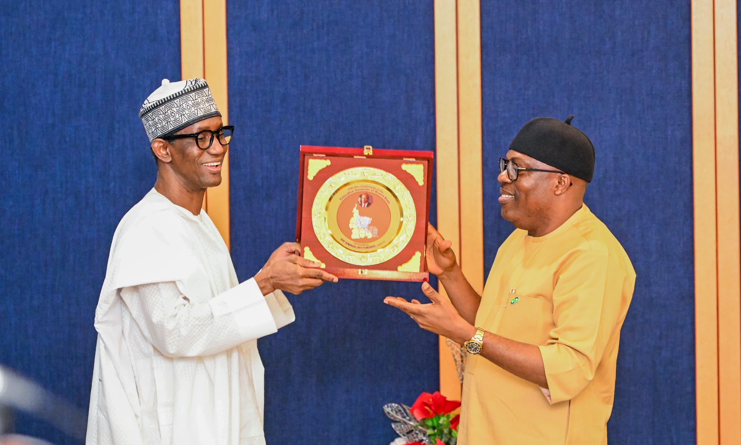 Gov. Fubara Backs Tinubu's Ogoni Reset, Hosts NSA Ribadu On Niger Delta Progress