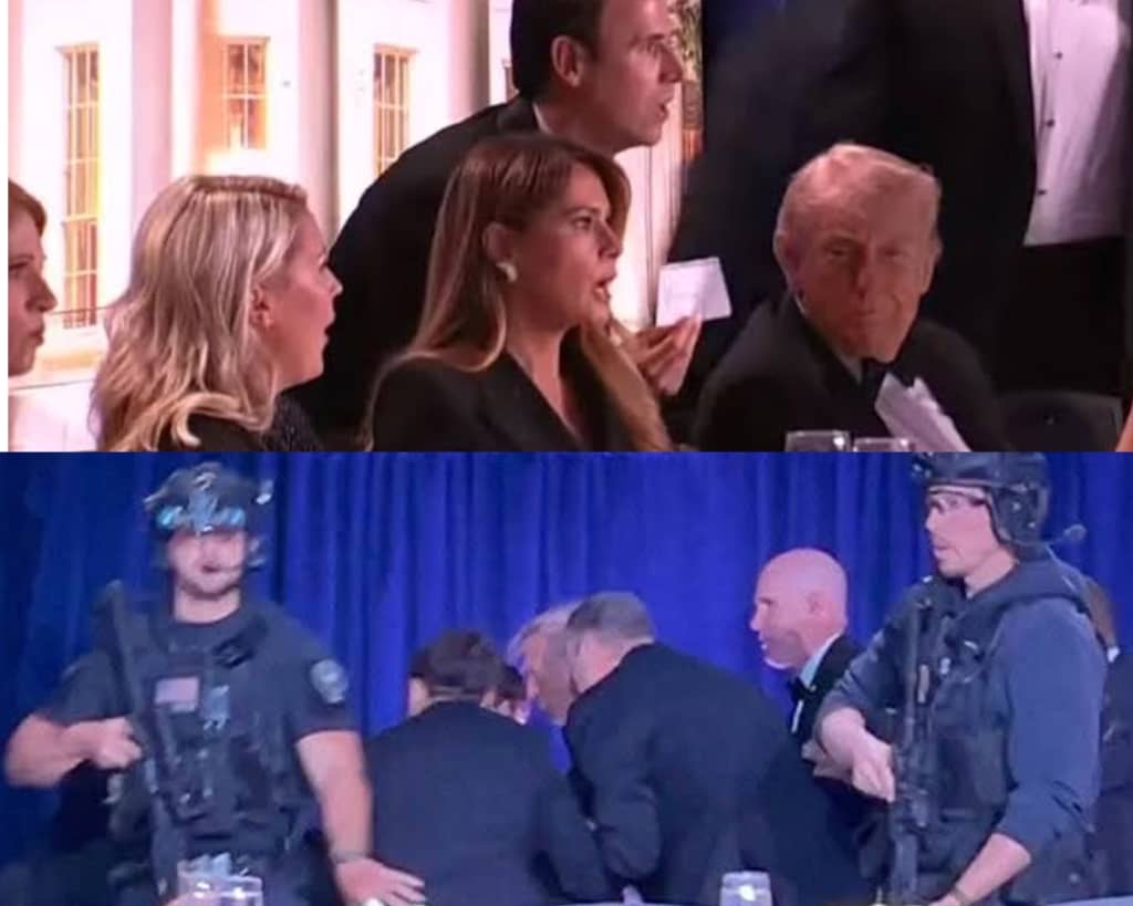 Gunman Disrupts Trump Dinner With Journalists, First Lady Escorted Out Safely