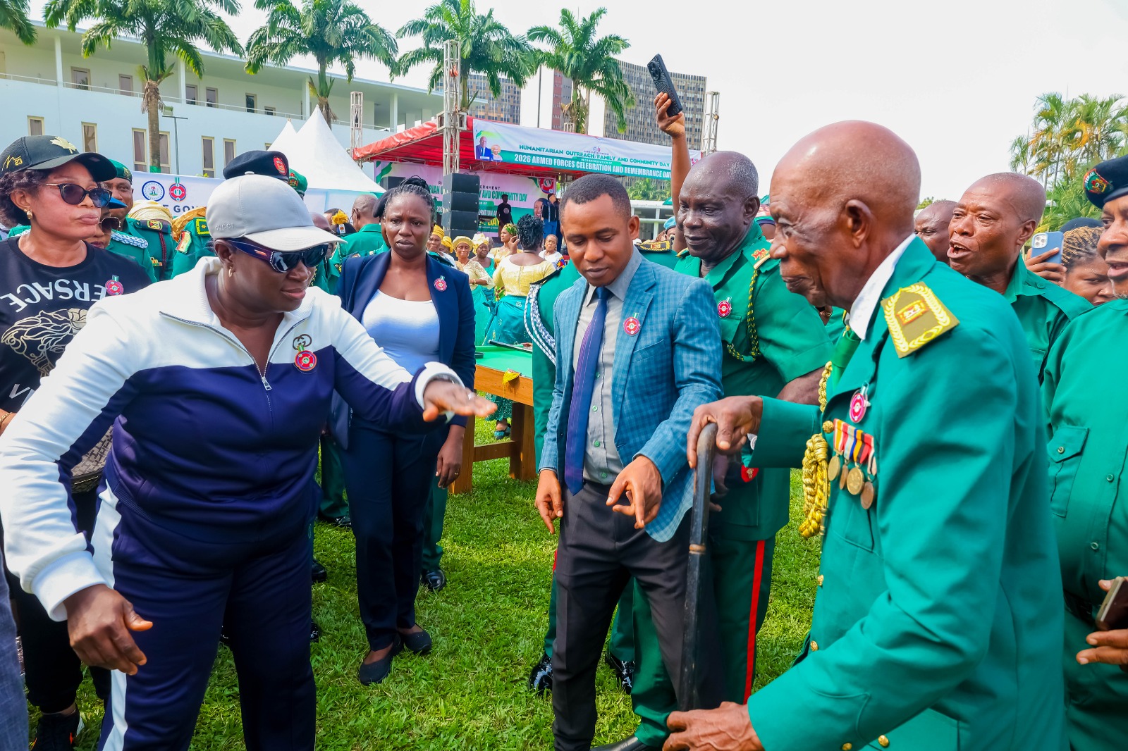 Lady Fubara Reaffirms Rivers Govt's Commitment To Legionnaires' WELFARE
