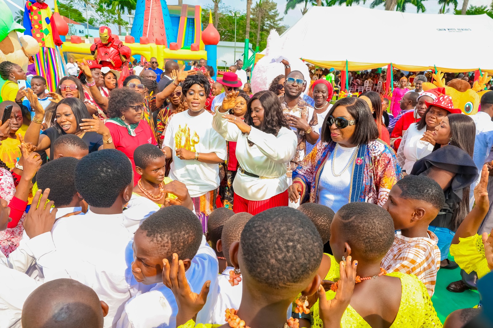 Lady Fubara Hosts Rivers Children, Urges them to Be Good Ambassadors