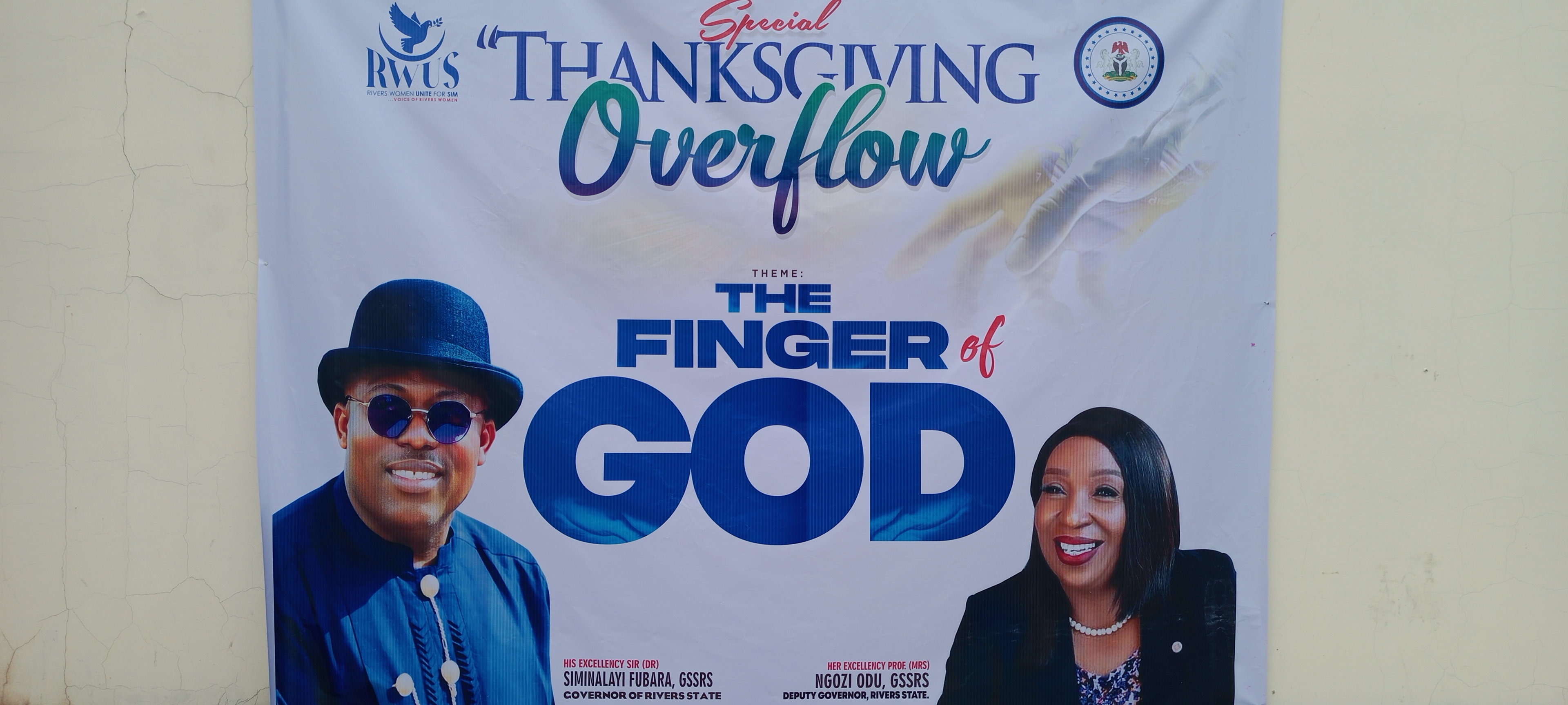 Rivers Women Unite for Sim Holds Special Thanksgiving Service Tagged "The Finger of God"