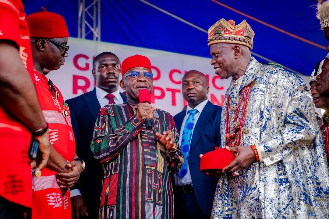 Ukwa East Backs Otti for 2027 as PDP, APC Heavyweights Defect to Labour