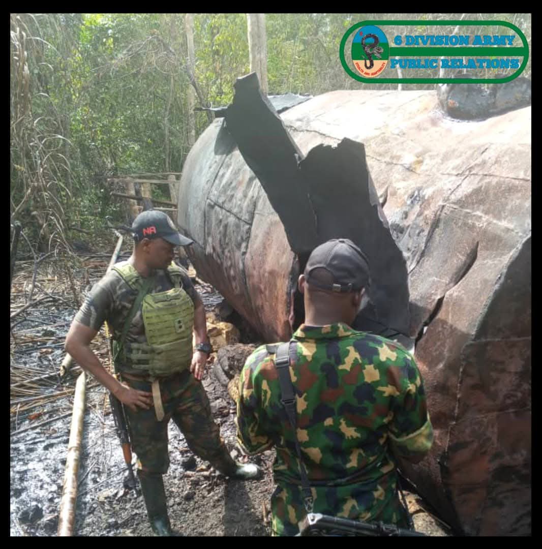 Army Cracks Down on Oil Theft, Seizes Products Worth N250m